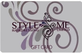 gift cards at style me hair salon in Hitchin