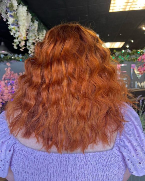 Burnt Copper Shades Best Hairdressers In Hitchin